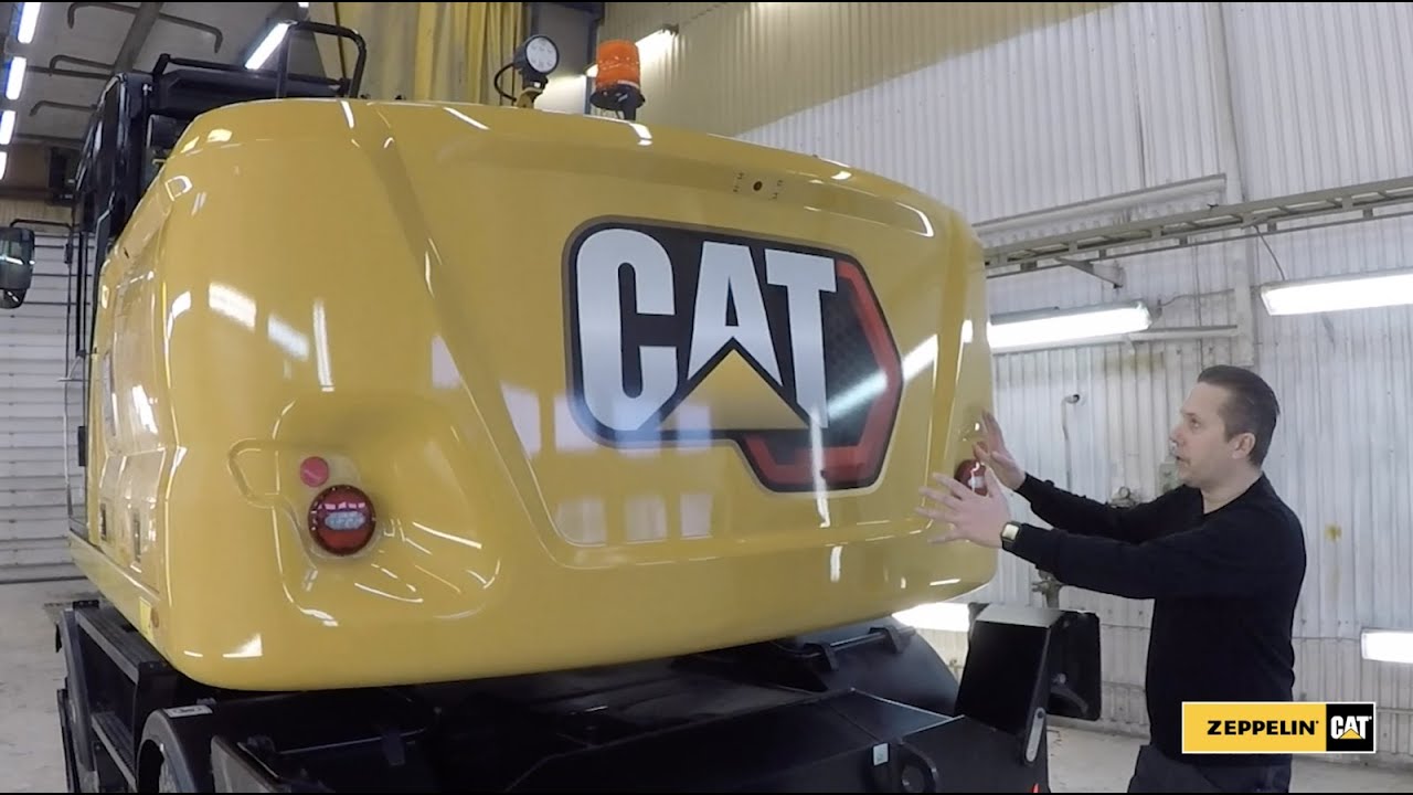 Genomgång av nya hjulgrävaren Cat M318