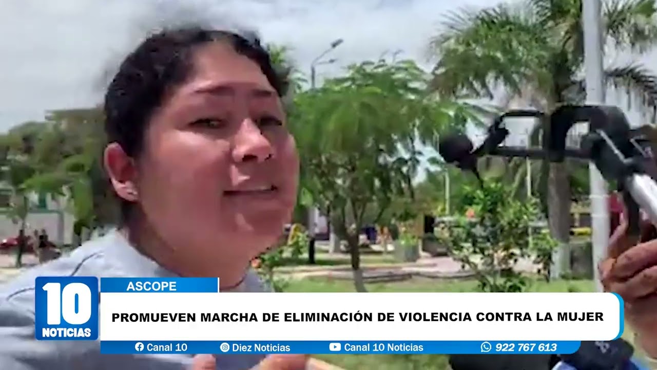 #ascope - PROMUEVEN MARCHA DE ELIMINACIÓN DE VIOLENCIA CONTRA LA MUJER