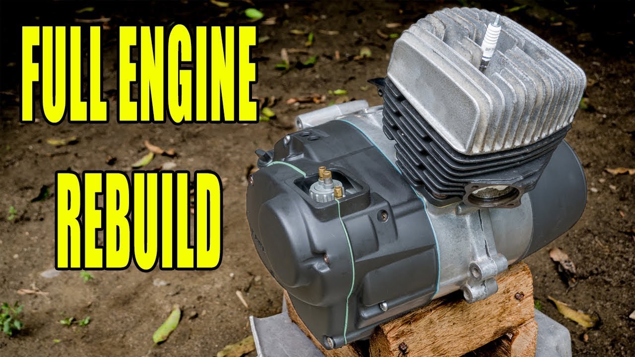 kawasaki HD3 2stroke Scrambler Build Part 4