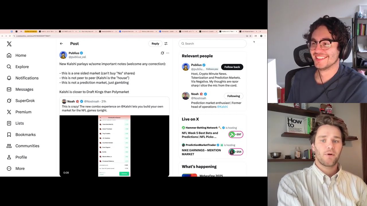 Episode 3 - Kalshi launches parlays, Reality TV show markets, and a suspicious Lord Miles market