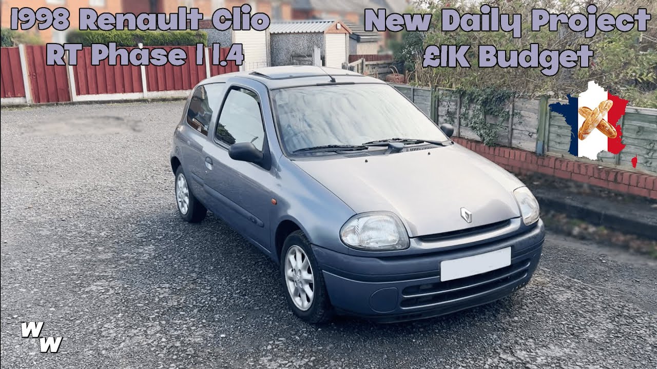 Making my 26 Year Old Renault Clio the Perfect Daily Driver with a £1K Budget