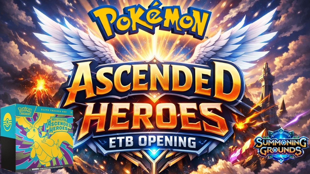 Ascended Heroes Elite Trainer Box Opening!!