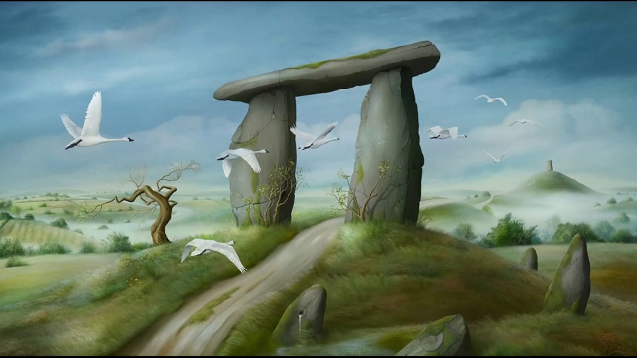 Os daw fy Nghariad (Brythonic music set to ancient British imagery)