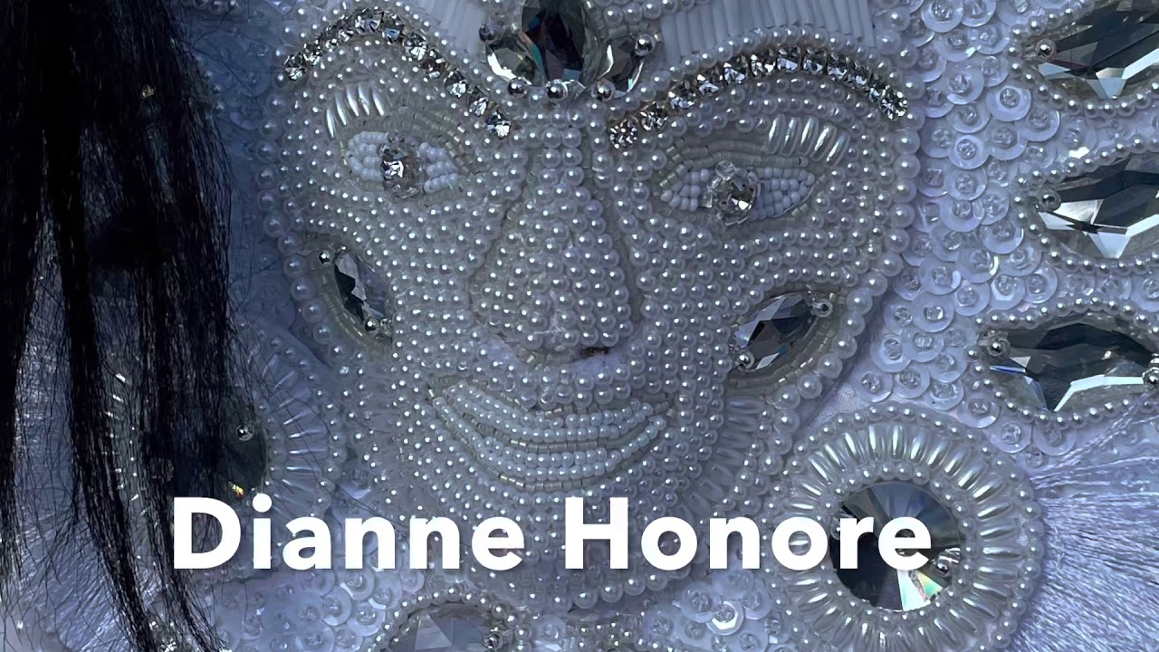 Mardi Gras Indian Queen Dianne Honore makes her first suit