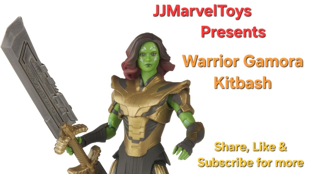 FF Version | Warrior Gamora Kitbash | Guardians of the Galaxy Vol 3 |Marvel Legends | @JJMarvelToys 