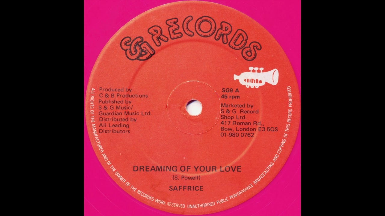 Saffrice ‎– Dreaming Of Your Love