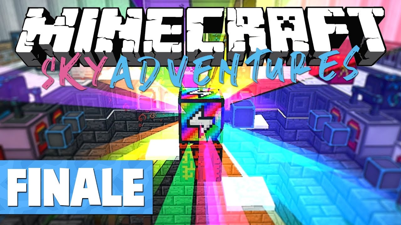 Minecraft FTB Sky Adventures - RAINBOW GENERATOR! #20 [Modded Questing Survival]