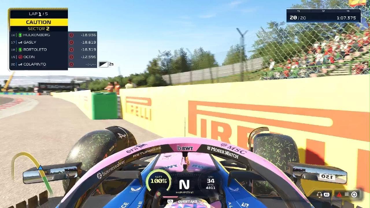 Vypol som Vsetky assisti  v F1 25