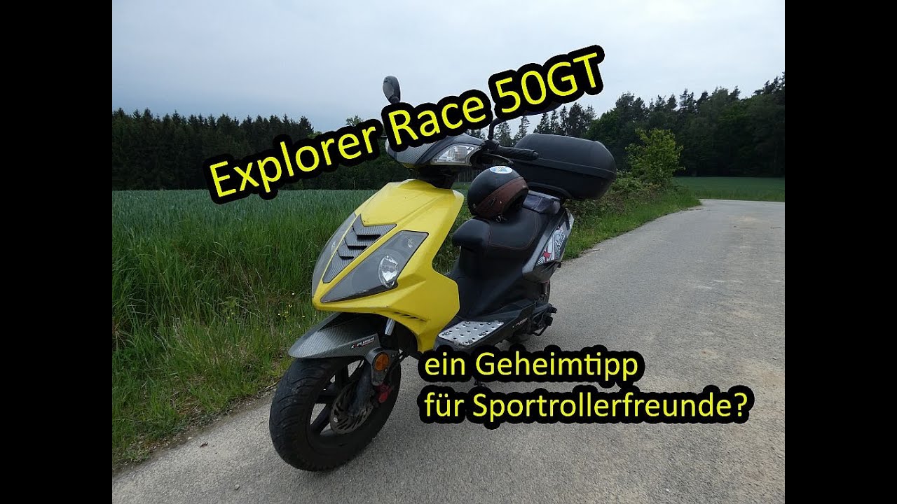 Fahrzeugvorstellung | Explorer Race 50GT | der Geheimtipp für Sportrollerfreunde ?