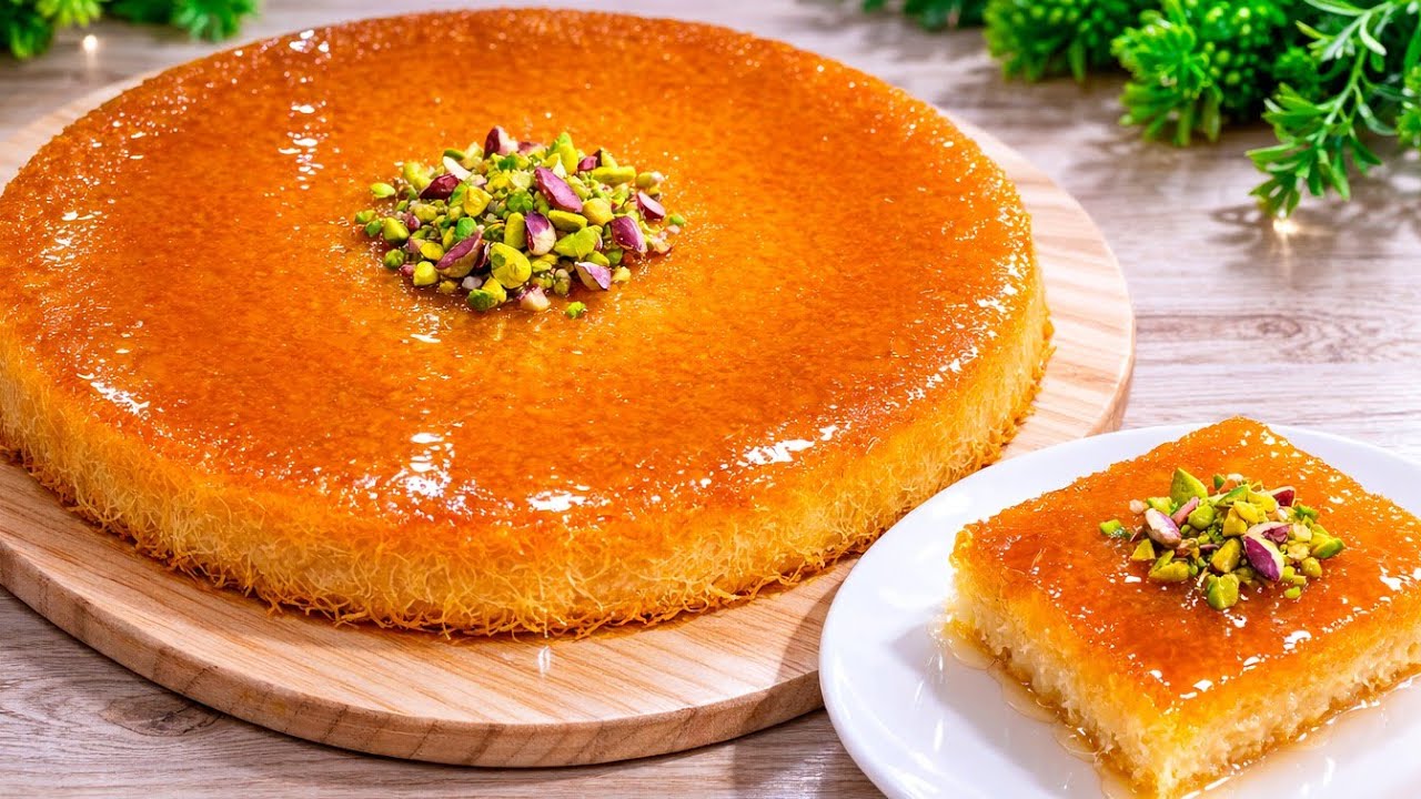 خدي الفكره ولازم تعمليها بكره❗جديد❗أفخم وأسرع وصفة الكنافه هتجربيها❗طعم ينافس المحلات الكنافة السادة