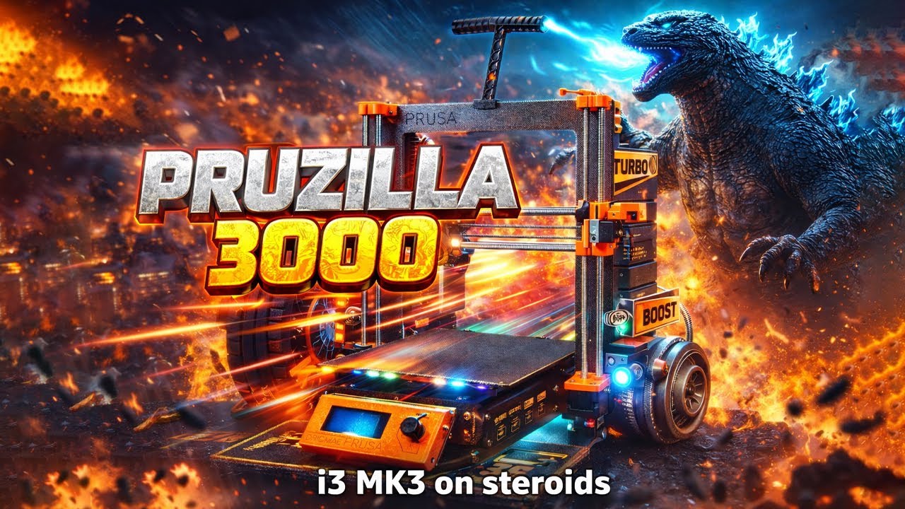 The Fastest Prusa i3 MK3 Ever Built