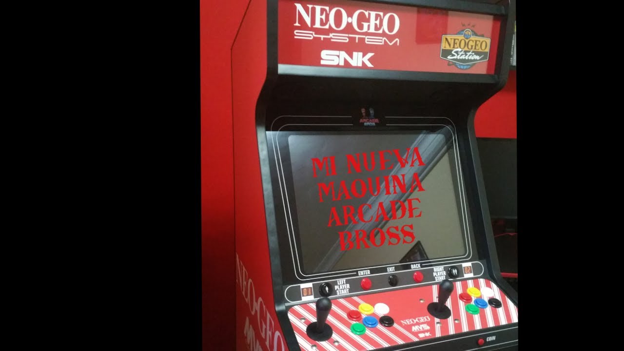 Mi nueva maquina de Arcade Bros