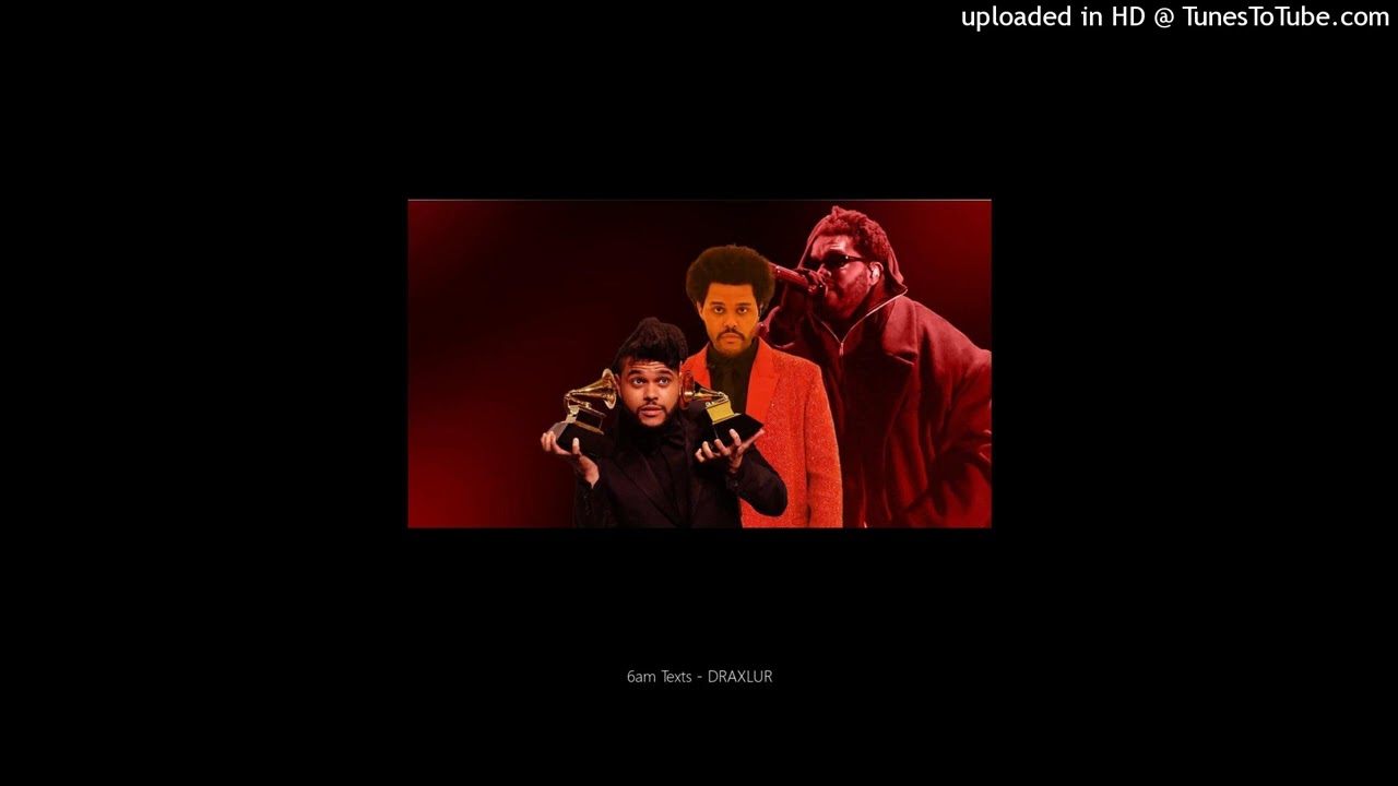 6am Texts - DRAXLUR (The Weeknd Type Beat)  R&B Beat