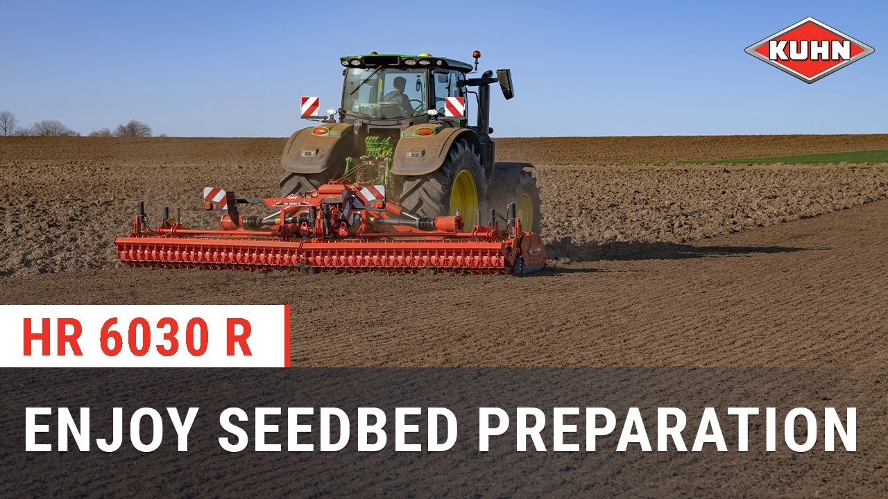 Foldable power harrow &ndash; HR 6030 R | KUHN