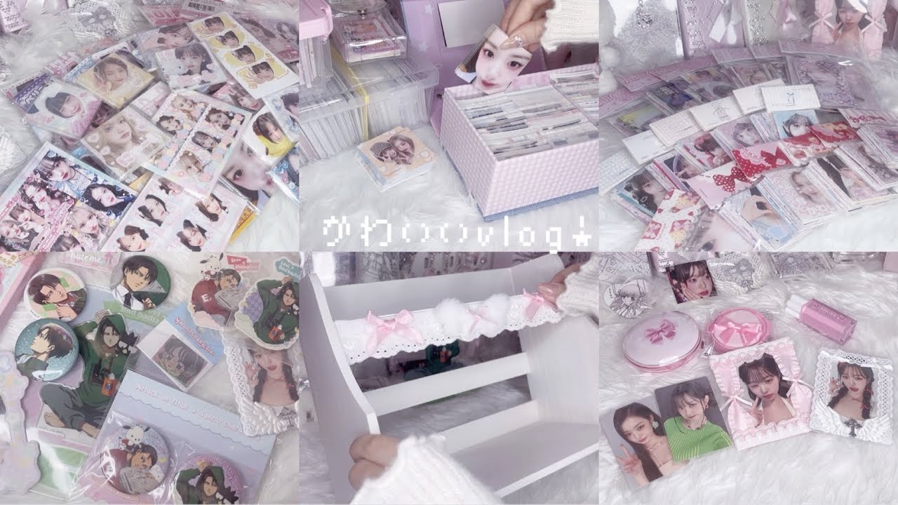 おまけの収納&梱包🎀他界隈の新たな推し！포카포장トレカ梱包/packingwithme/オタクvlog/推し活/Japanese/進撃の巨人