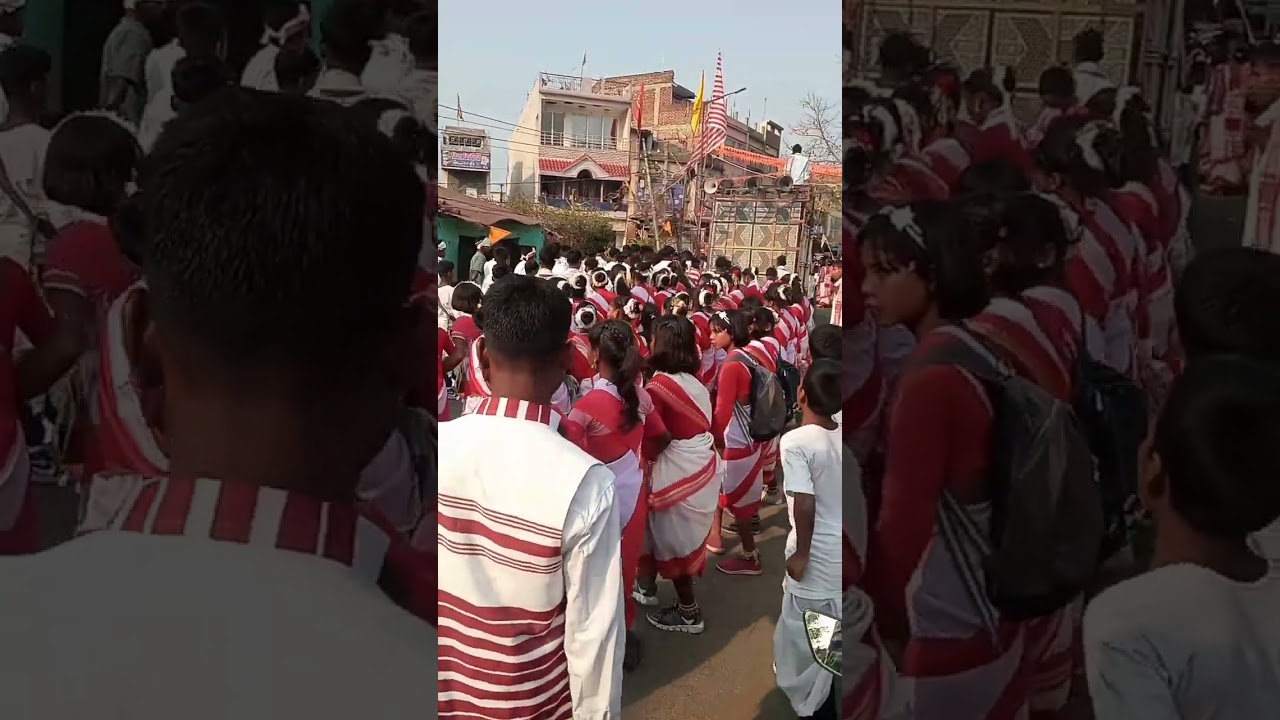 joda mandar sarhul | jila sarhul dance lohardaga | #shorts #dance  #nagpuri #sarhul #song #india