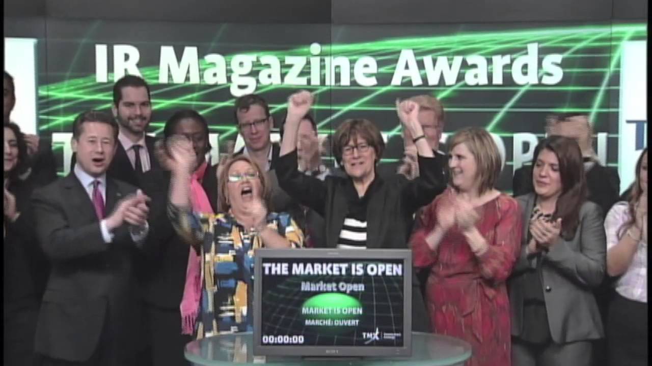 IR Magazine Canada Awards opens Toronto Stock Exchange, February 7, 2013