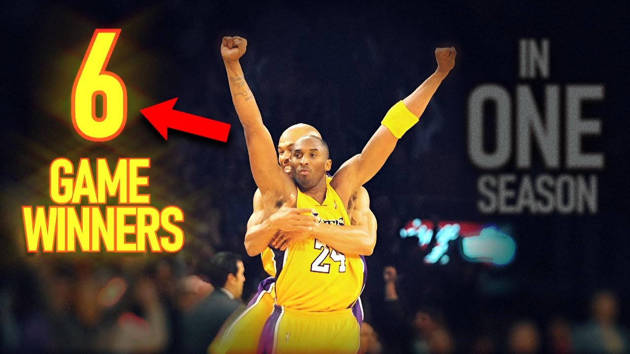 Revisiting All 6 Game Winners Kobe Bryant Hit In Just The 2009-10 Season ALONE