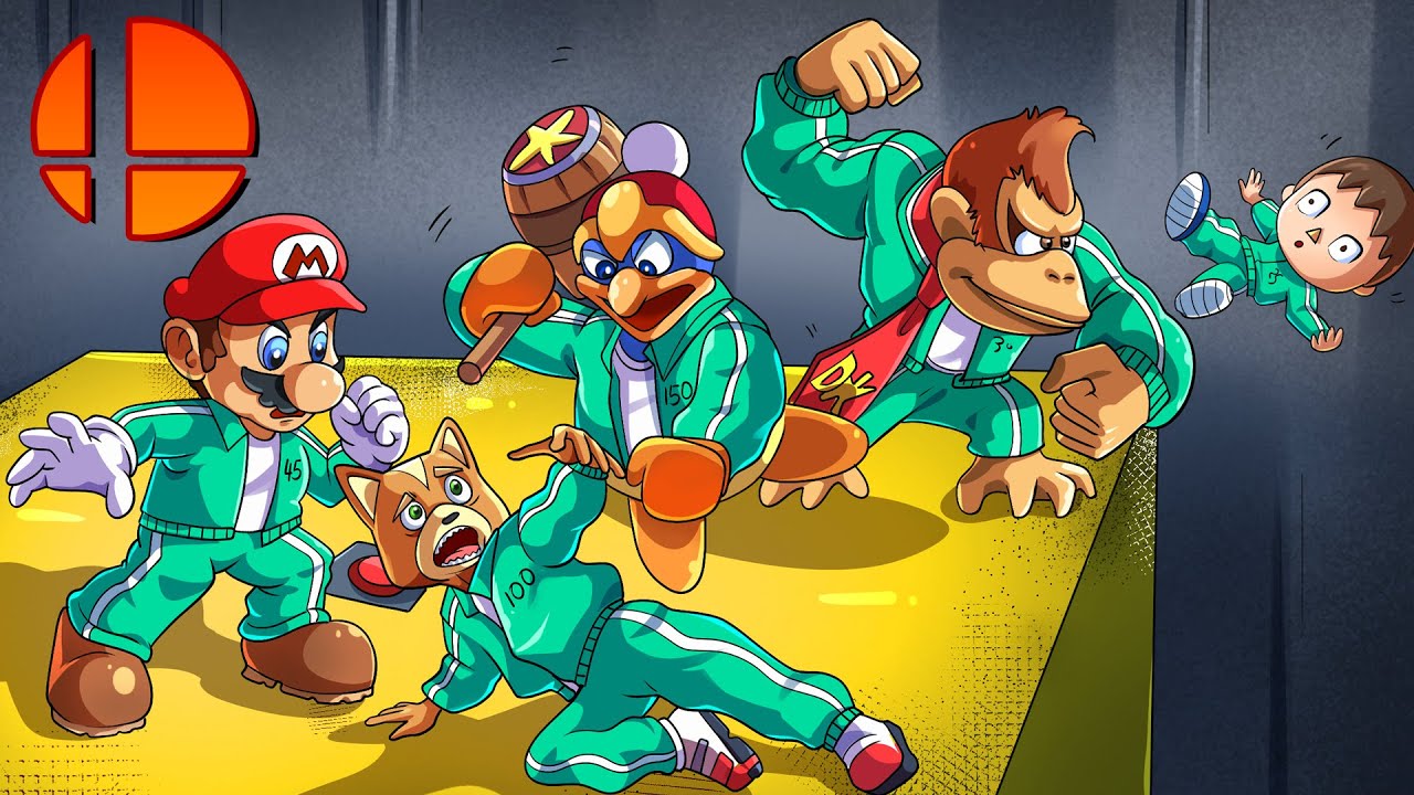 Which Smash Bros. Fighter Would Win Squid Game? (EVERYONE is Here!)