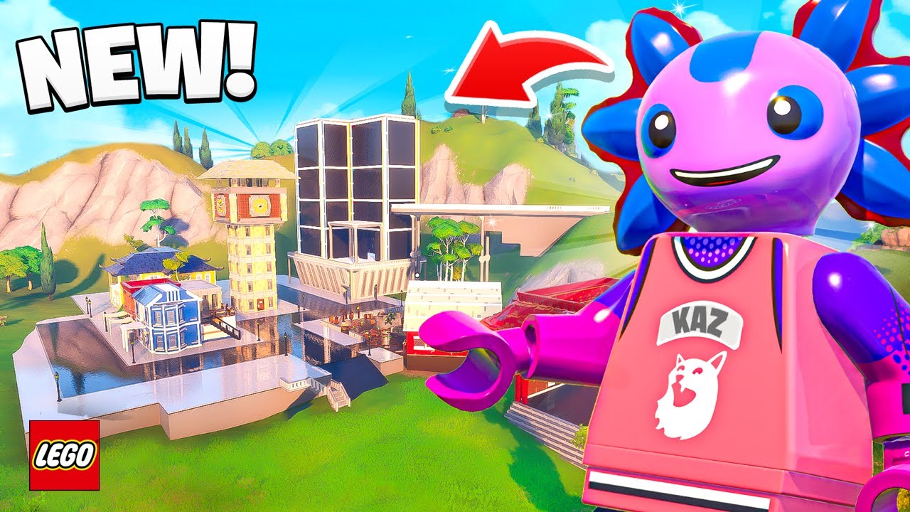 I Built LEGO City in LEGO Fortnite!