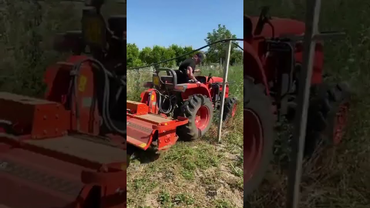 SICMA SF rotary tiller with hydraulic shifting