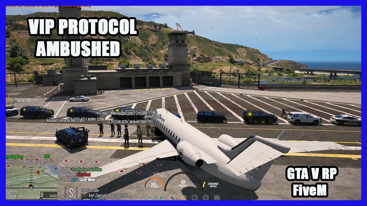 VIP Protocol | Presidential Convoy Under Attack | GTA V RP | FiveM