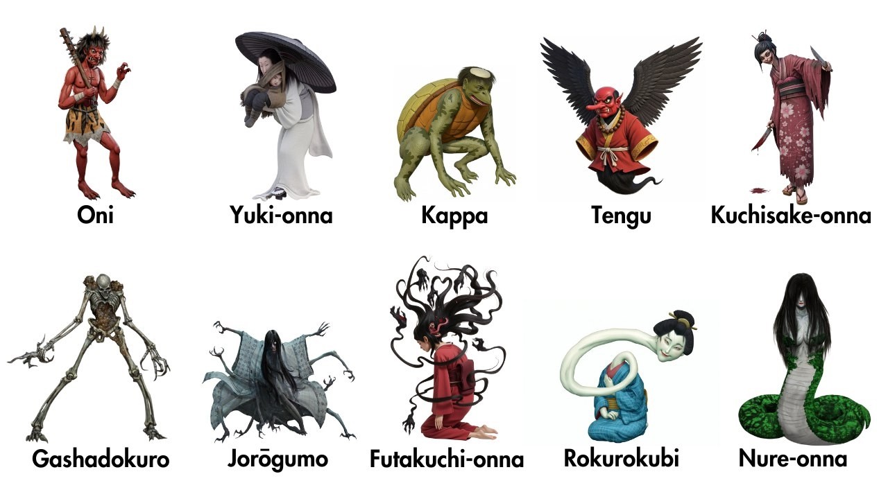 Makhluk Mitologi Jepang Paling Mengerikan dan Berbahaya!