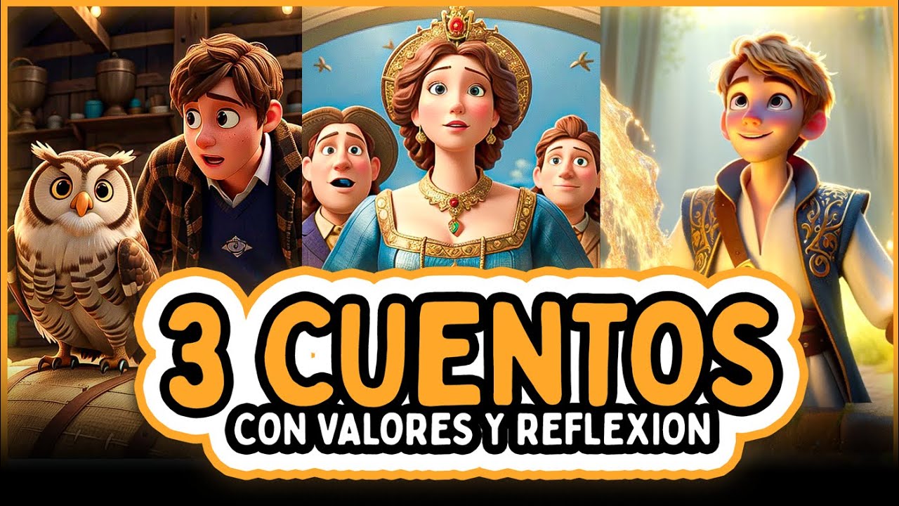 3 Cuentos PODEROSOS para REFLEXIONAR y CRECER