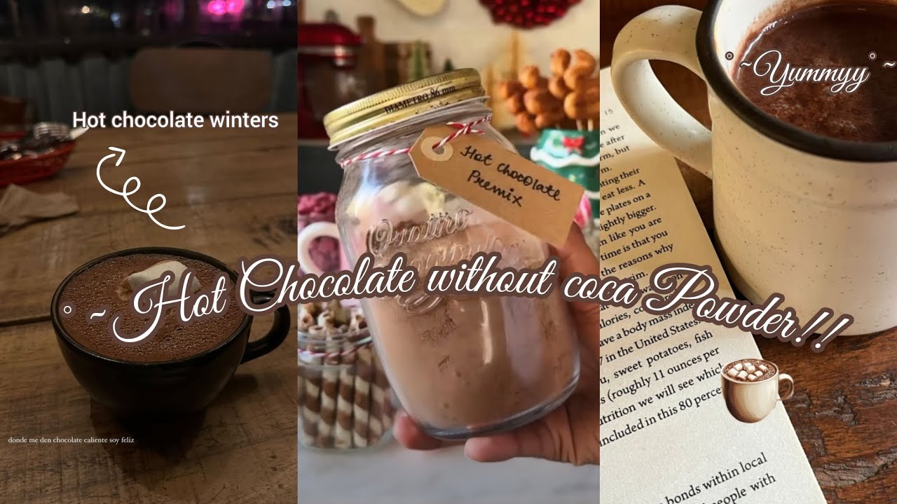 ☕How to Make Hot Chocolate at Home | So Creamy!