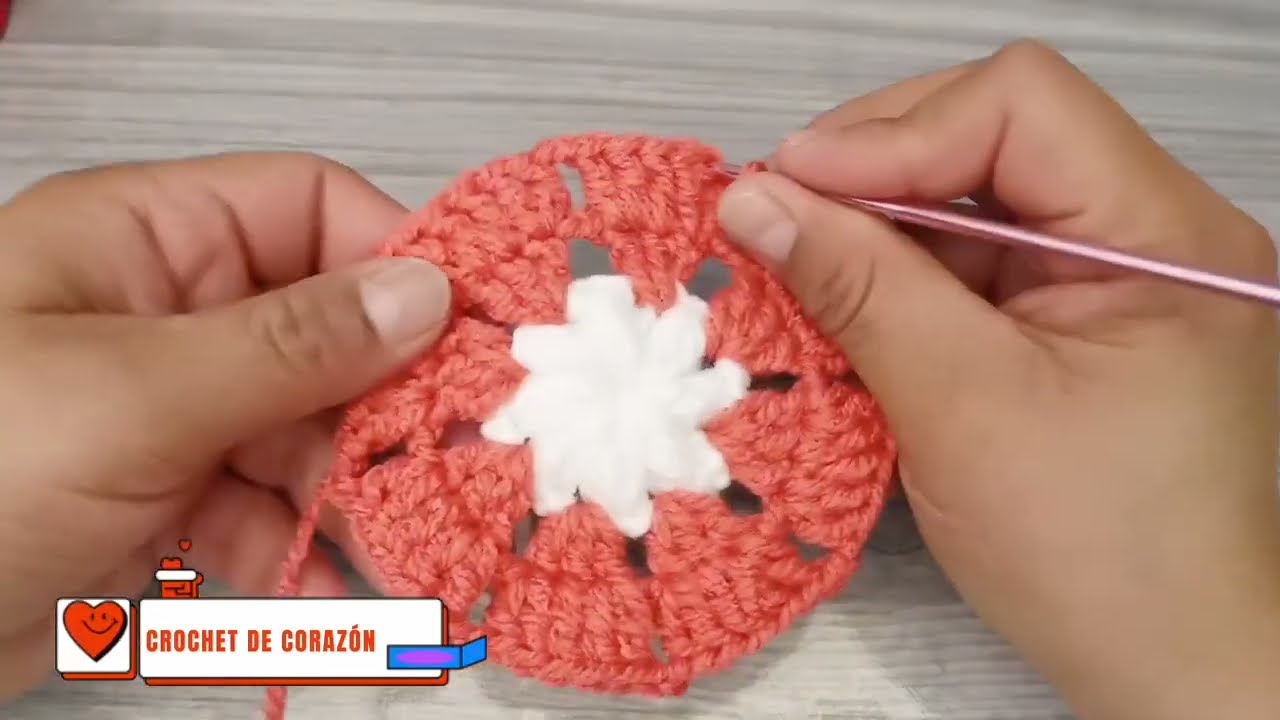 Hermoso tapete corazones 🥰🥰 tejido a crochet 🫶🏻 no te lo pierdas 💅🏻