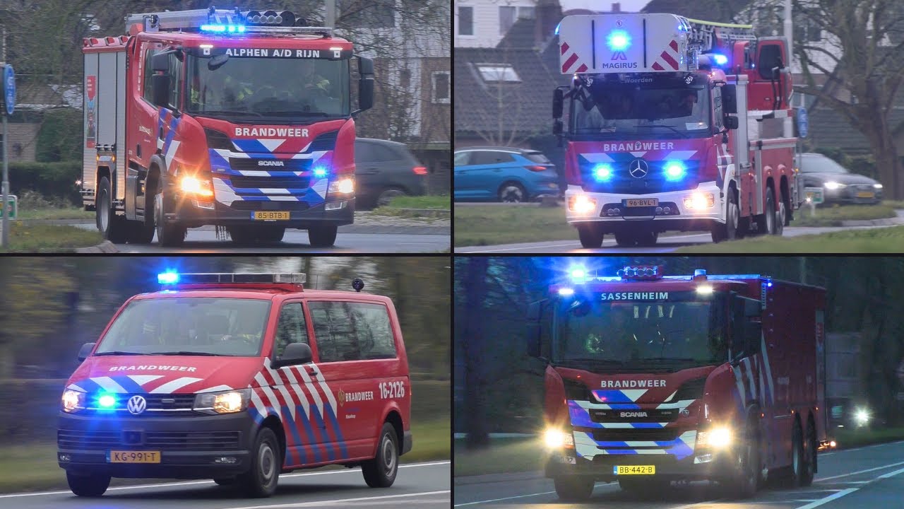 [GRIP 1 Zeer Grote Brand] Brandweer rukt met spoed uit naar een Zeer Grote Brand in Nieuwkoop!