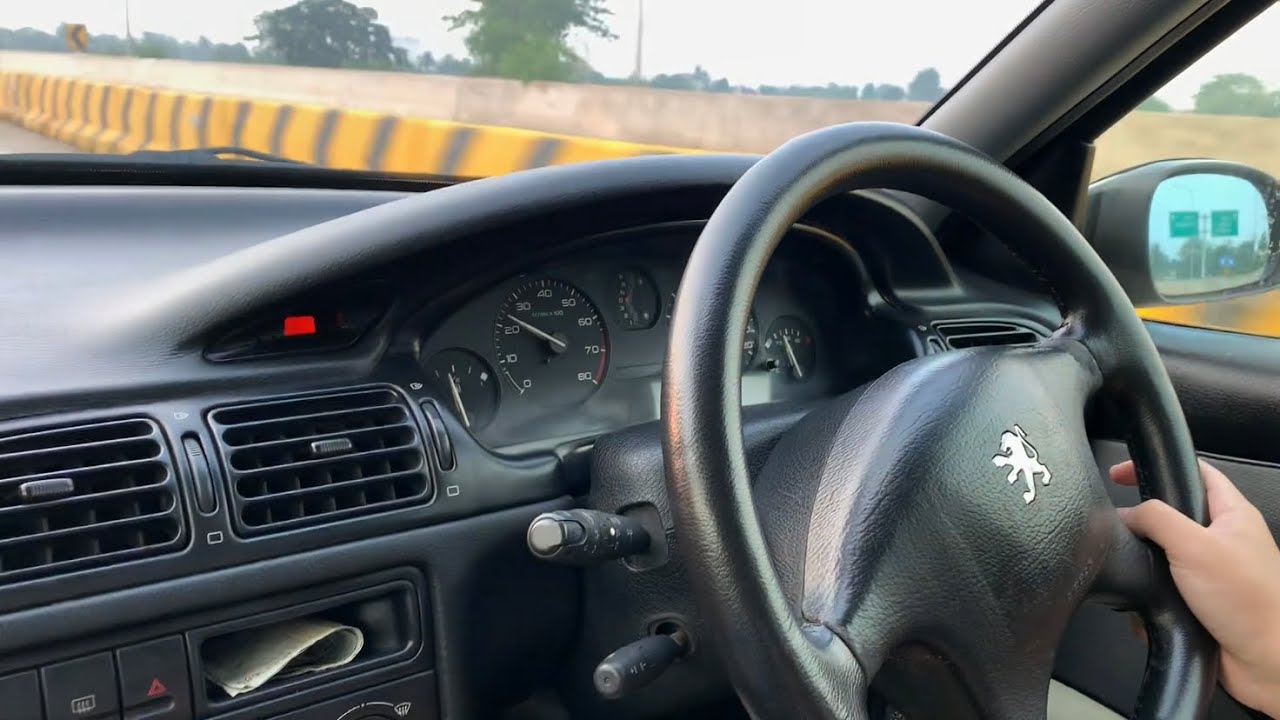 Test Drive peugeot 406 D8 matik sambil ngabuburit - test di tol pamulang