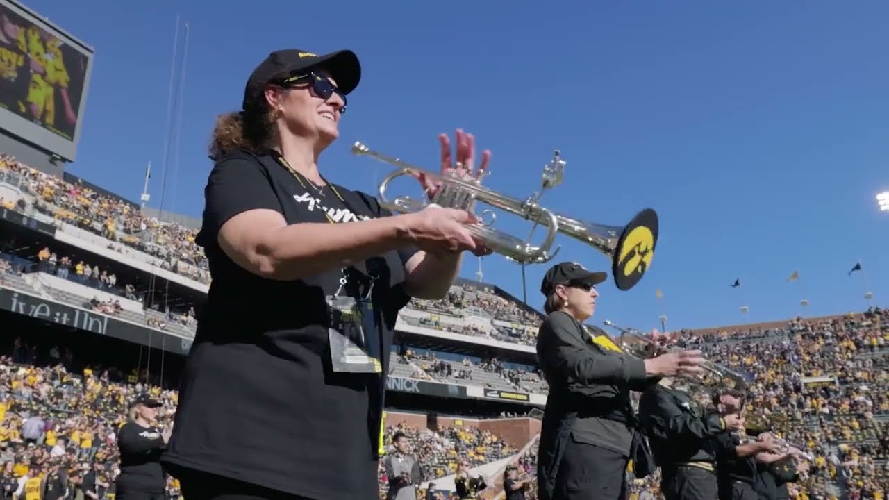 10.26.2024 Pregame vs. Northwestern | Iowa Alumni Marching Band