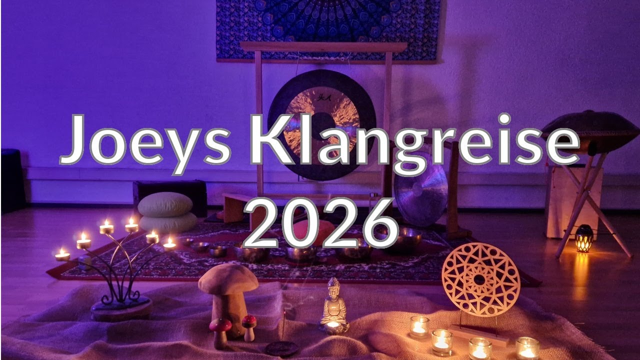 Joeys Klangreise 2026 - Fühlen. Hören. Erleben. #klangreise #klangraumzauberland