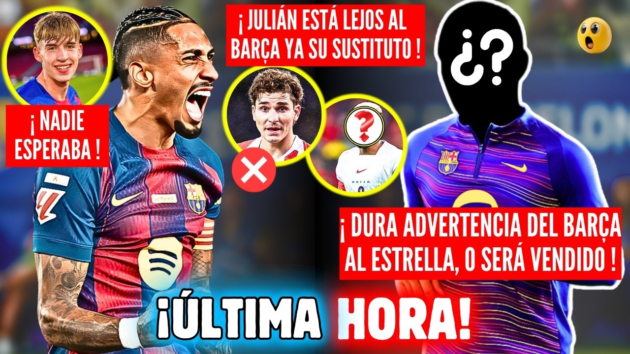 🚨BOMBAZO HANSI FLICK BARÇA DECISIÓN DEJÁ TODO SHOCK 😱 RAPHINHA SORPRENDE TODO 🔥 DECISIÓN PARA TOMMY