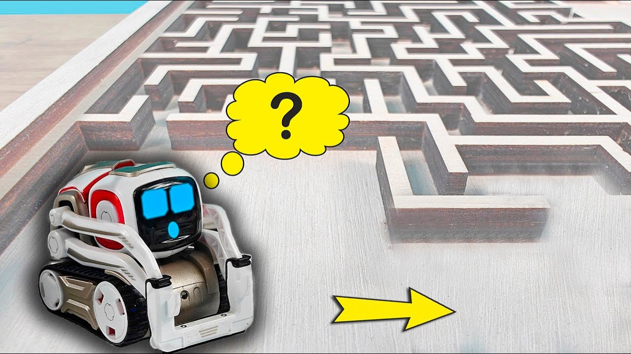 ¿Qué pasaría EL ROBOT ANKI COZMO entrara en un LABERINTO ?