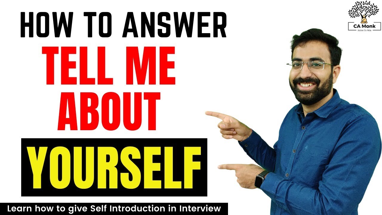 How To Introduce Yourself in Job Interview! CA Job Interivew Preparation