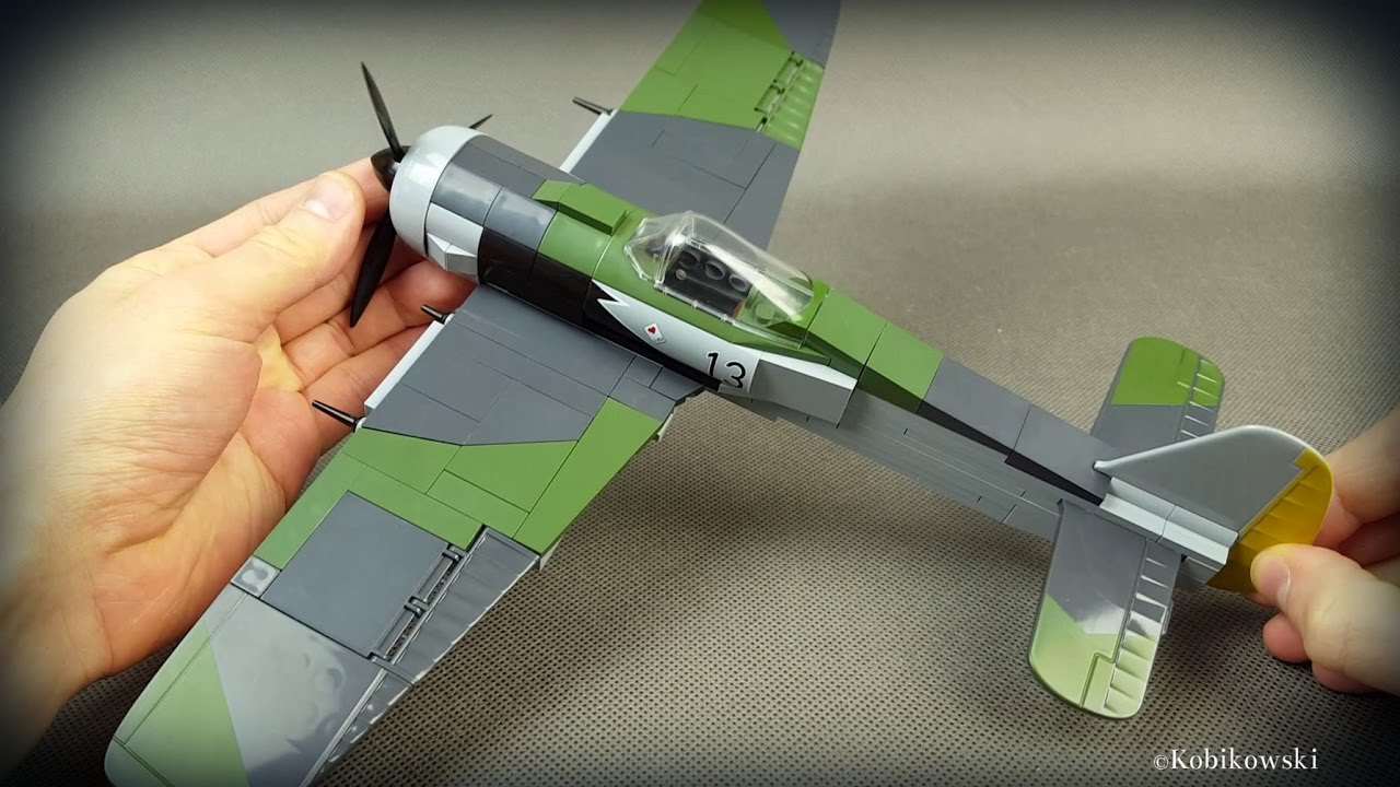 Oględziny COBI Focke-Wulf Fw 190 (Samoloty II Wojny Światowej)