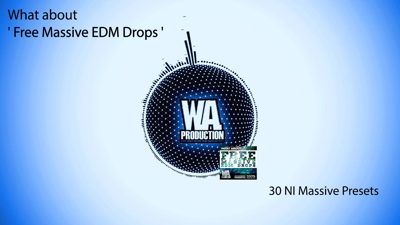 Free NI Massive EDM / Electro / Progressive / House Drop Sounds [30 NI Massive Lead / Bass Presets]