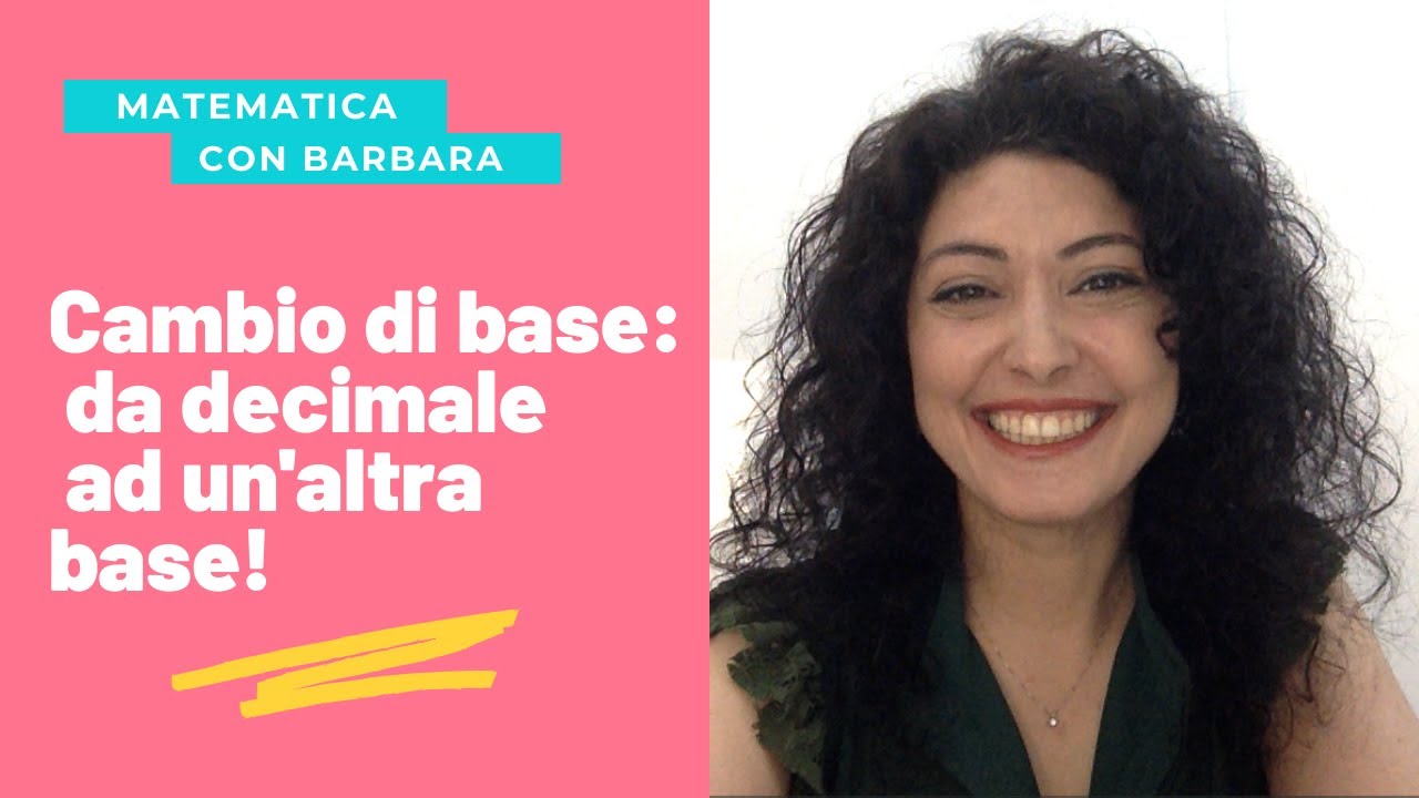 Cambio di base: da decimale in un'altra base!