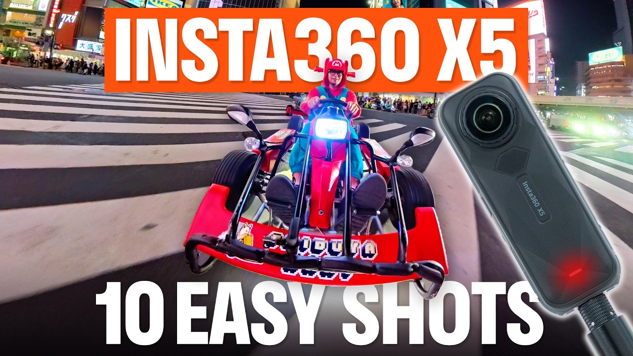 10 Easy Insta360 X5 Shots For A Travel Vlog Video In Tokyo And Insta360 App Editing Tutorial