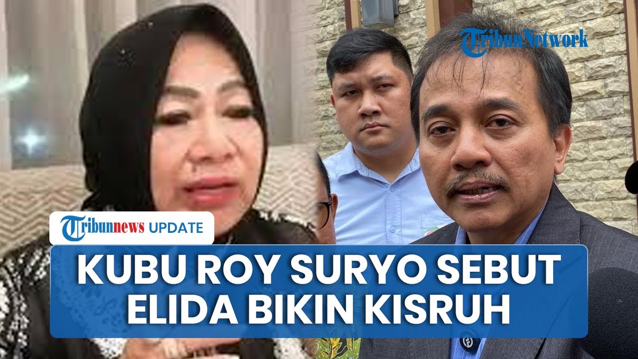 Kubu Roy Suryo Tak Terima Elida Netti Sebut Ijazah Jokowi Asli: Bikin Kisruh, Pernyataan Dibuat-buat