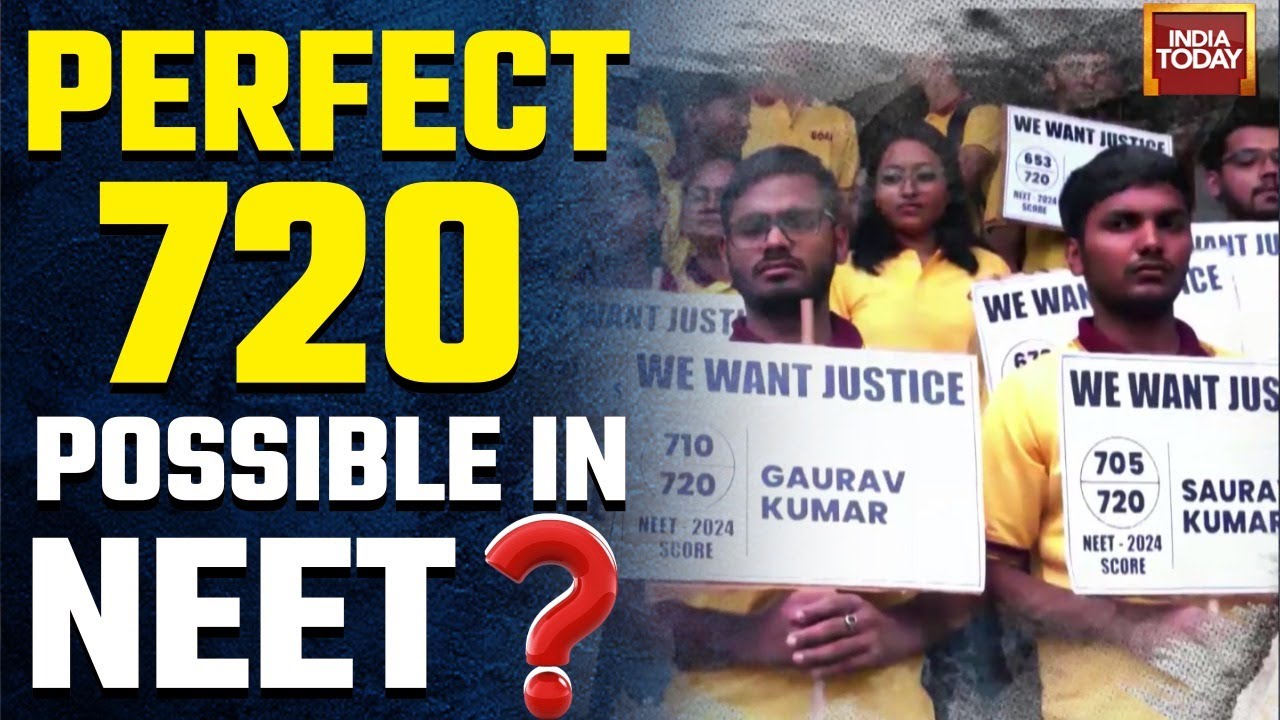 NEET Results Controversy Explained: Is Scoring 718 Or 719 Out Of 720 Possible? | Neet Results News