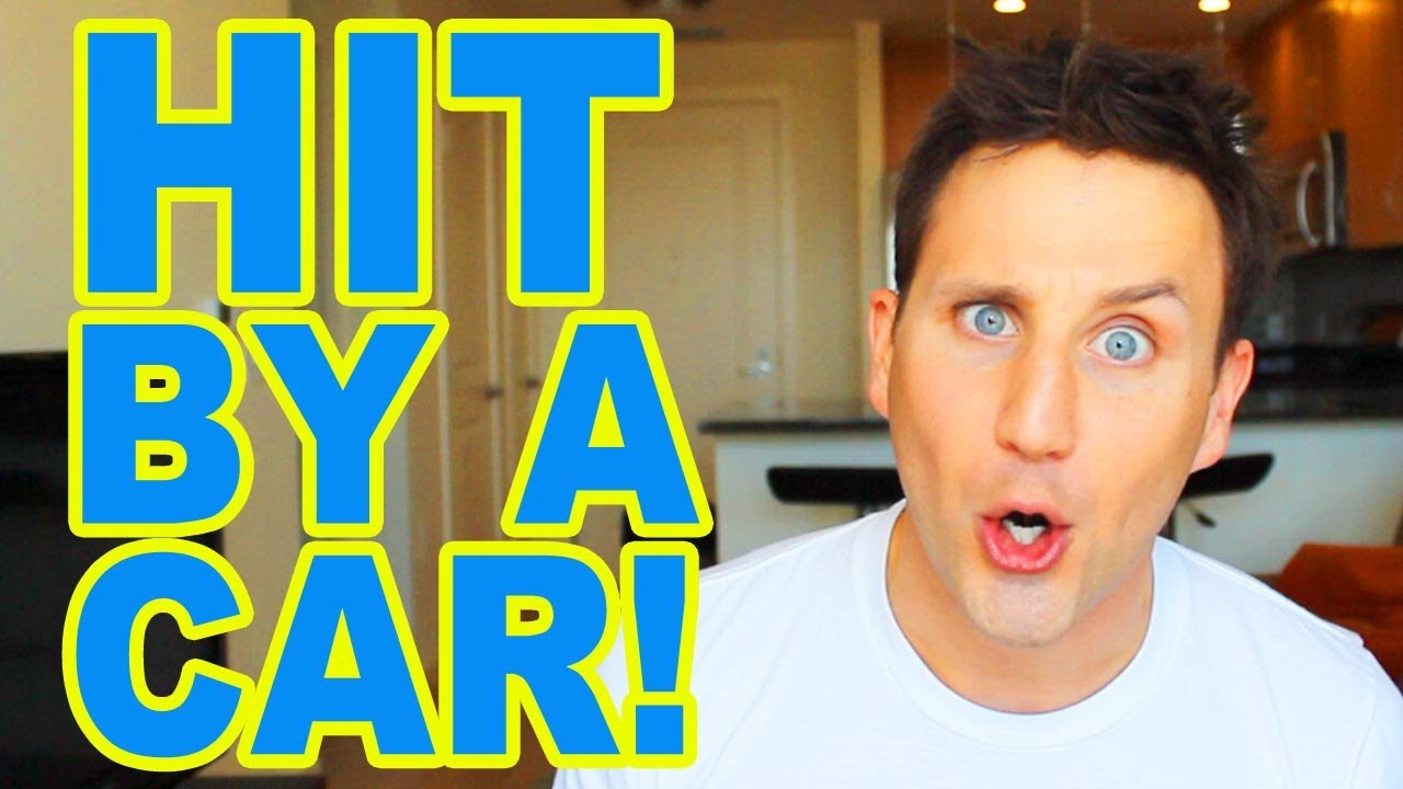 I GOT HIT BY A CAR! But wait it's funny 😂