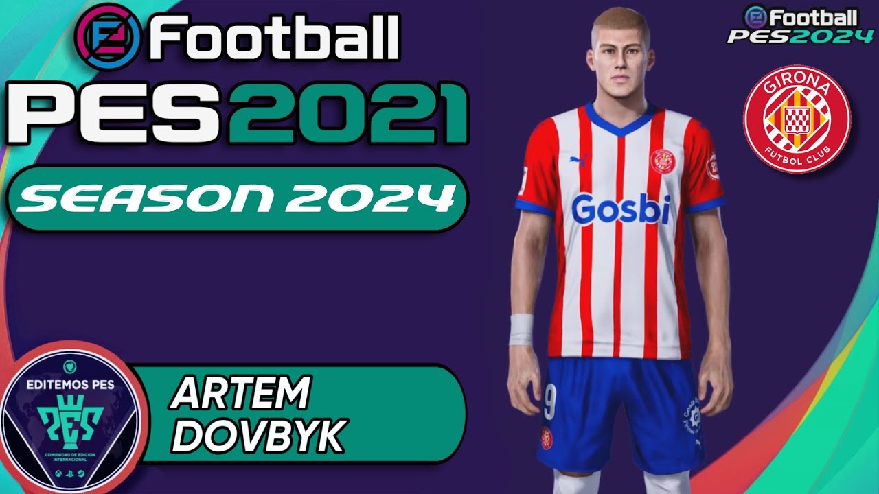 eFootball PES: Сезон 2024 - КАК СДЕЛАТЬ АРТЕМА ДОВБЫКА |RubenMG|