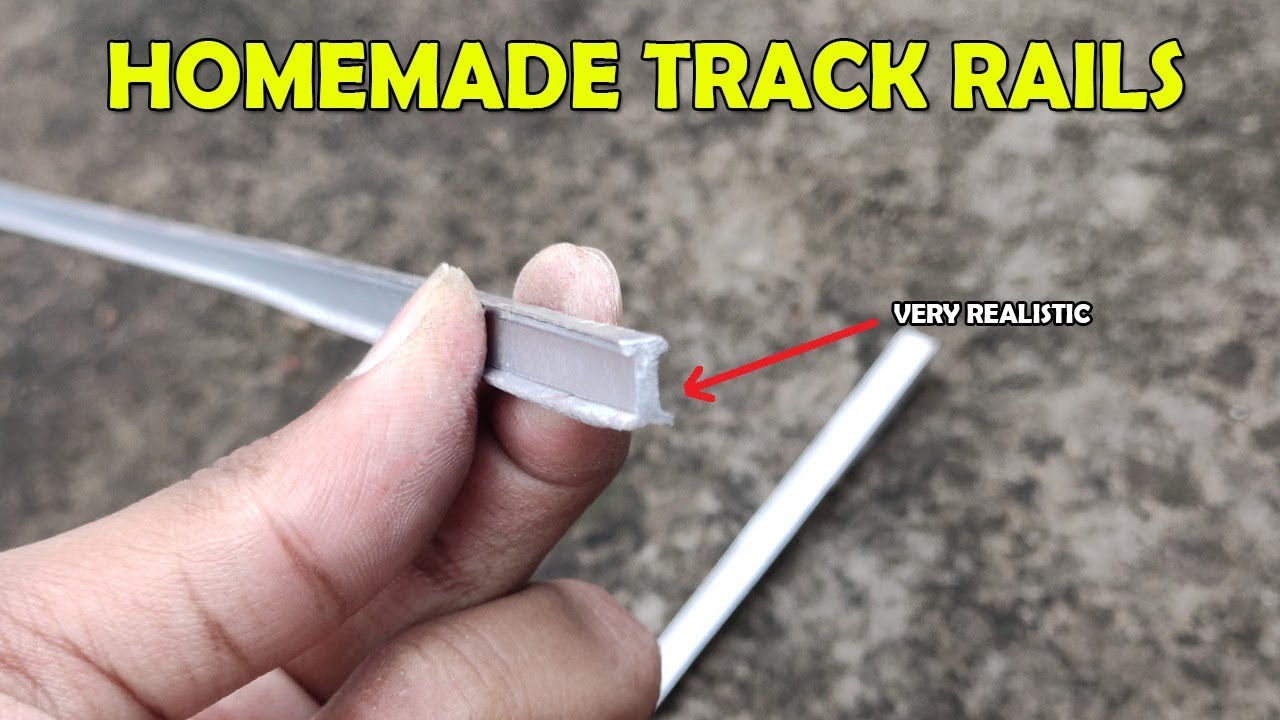 How to Make Train Track at Home | Very Realistic Tracks | Indian Model Trains