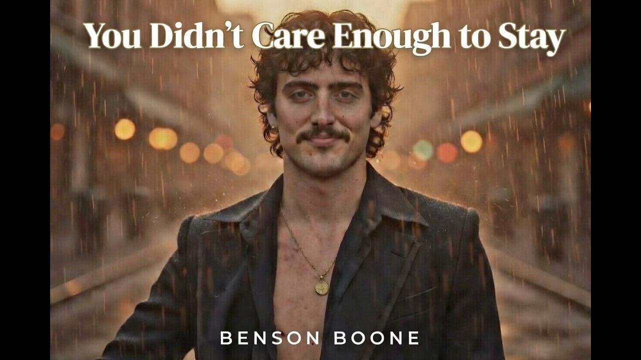 Benson Boone -  You Didn’t Care Enough to Stay
