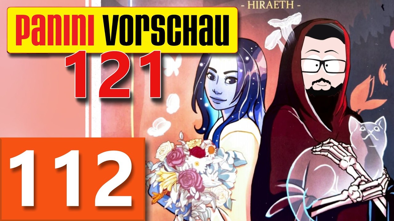 Update #112 - Panini Vorschau 121 - Neuheiten im April, Mai und Juni 2026