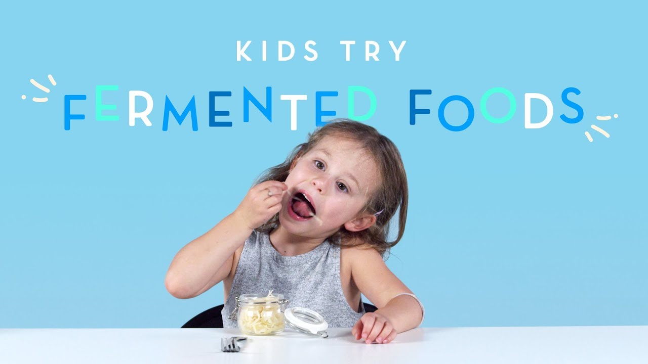 Kids Try Fermented Foods | Kids Try | Cut