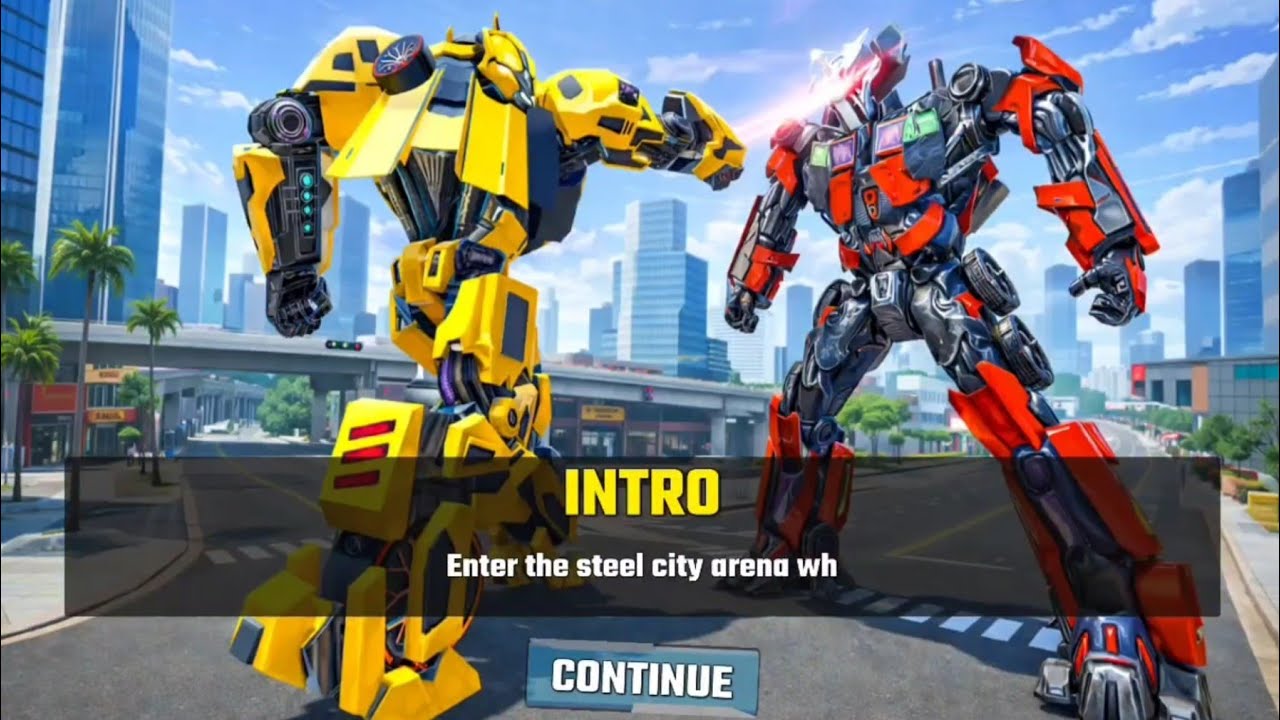 Robot Car Transformers & Batle - Car Game Android Gameplay 